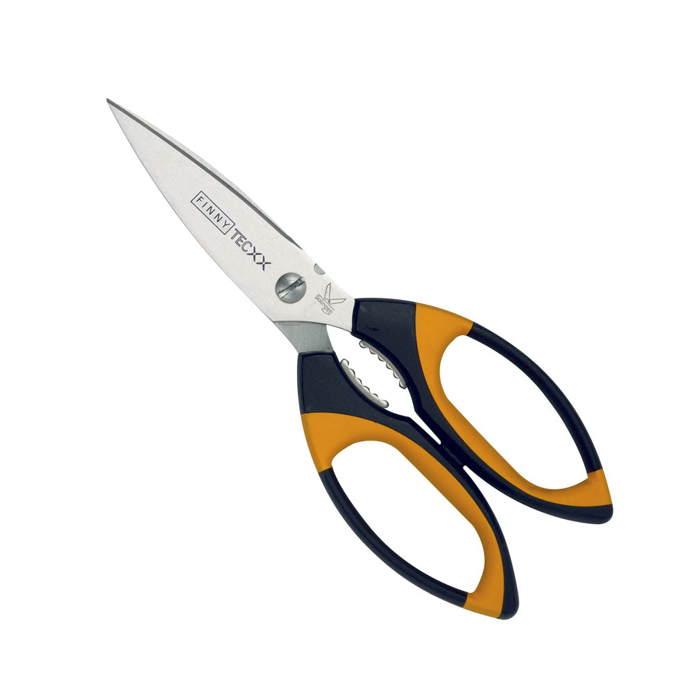 Kretzer 8"/20cm Finny Double Serrated Curved Blade Shears