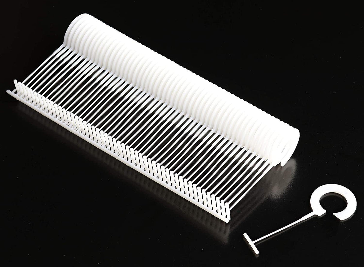 FIRE-A-TAG HOOK, BOX 5,000 in 25mm, 35mm & 40mm sizes - Tacura