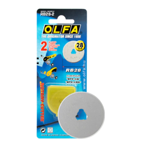 RB28-2 OLFA BLADE (28MM) Pack of 2