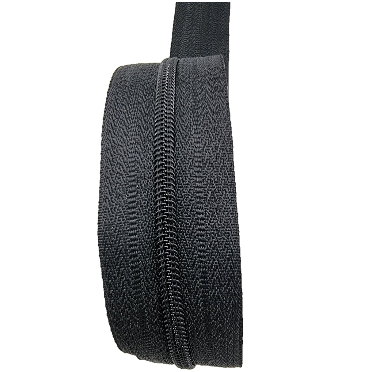 WYE ZIP #7 CONTINUOUS ZIPPING NYLON ZIPPER 200M BOBBIN - BLACK