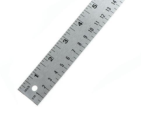 Fairgate Aluminium Rulers in 36"/1 metre, 48"/1.25 metre, 60"/1.5 metre & 72"/2 metre sizes. - Tacura