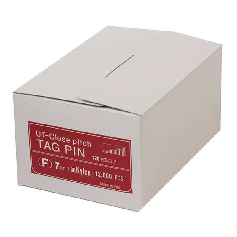 FIRE-A-TAG FINE CLOSE PITCH ATTACHMENTS, BOX 12,000 (5mm, 7mm, 11mm & black 7mm sizes) - Tacura