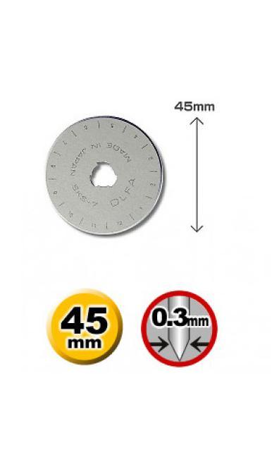 RB-45-10 45MM OLFA BLADE, PK 10 - Tacura